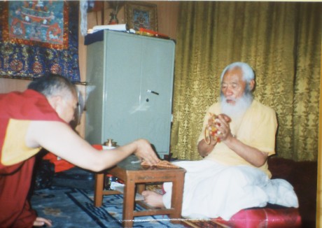 H.H. Jatral Rinpoche and Lama Lodu