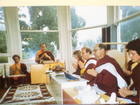 Lama Lodu Rinpoche at KDK